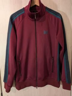 needles トラックジャケット M ワインレッド - メルカリ
