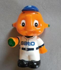昭和レトロ◇佐藤製薬のサトちゃん14cm ソフビ貯金箱 当時物 - メルカリ