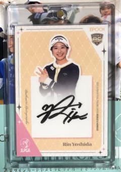 吉田鈴 直筆サインカード EPOCH JLPGA 2025 RC ルーキー - メルカリ