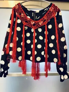 2026年最新】フラメンコブラウスの人気アイテム - メルカリ