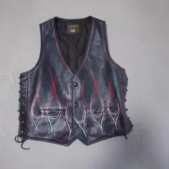 2026年最新】バンソン vanson レザーベストの人気アイテム - メルカリ