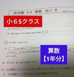 2026年最新】浜学園 小6 復習テストの人気アイテム - メルカリ