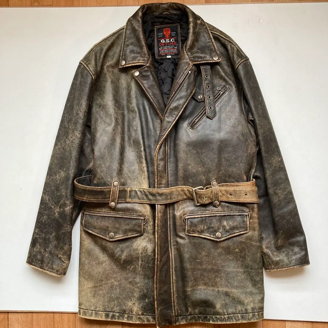 2026年最新】G.S.C.ON TIME レザージャケットの人気アイテム - メルカリ
