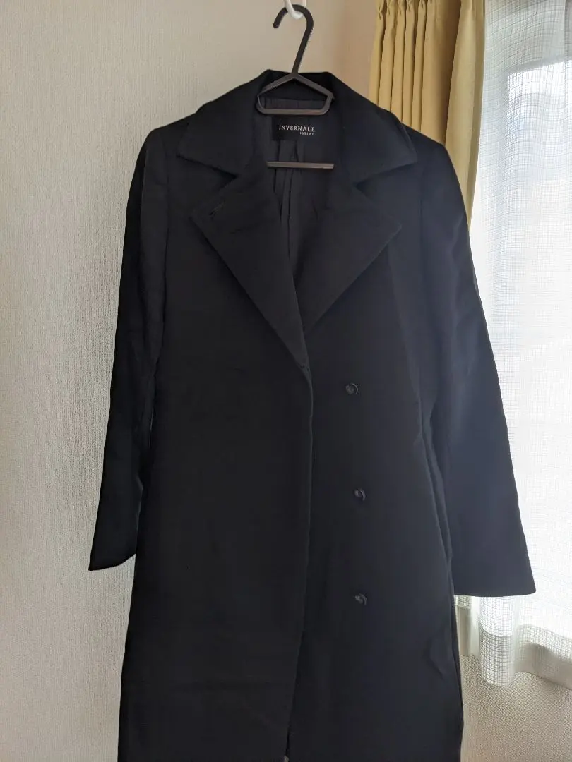 INVERNALE ISSIM ポンチョ カシミヤ100 ブラック M～L