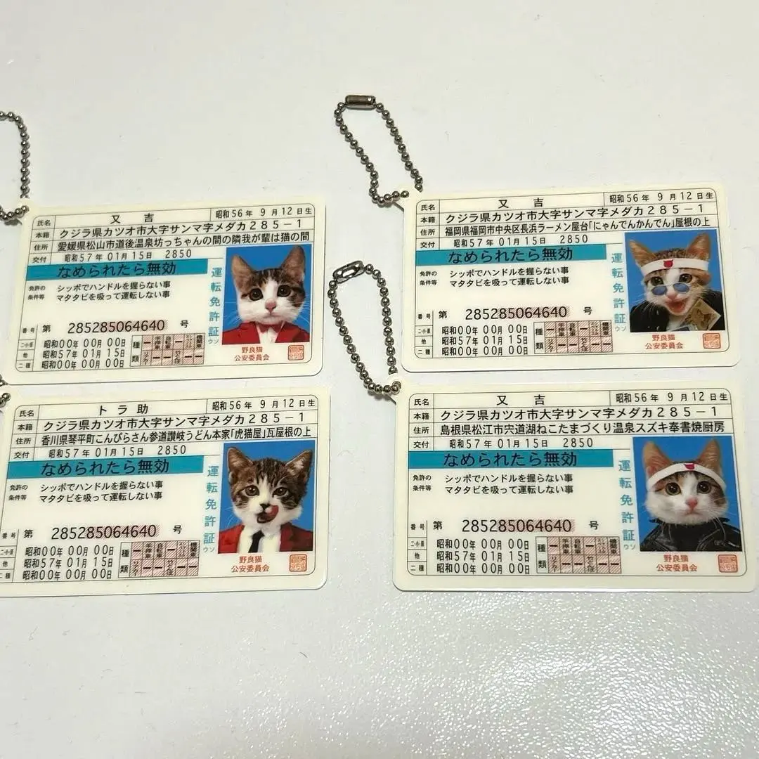2026年最新】免許証 ゴールド なめ猫の人気アイテム - メルカリ