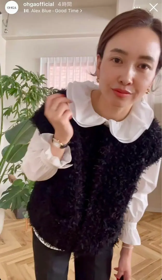 ⚫︎新品未使用⚫︎ohga オーガモケベストMOKE VEST