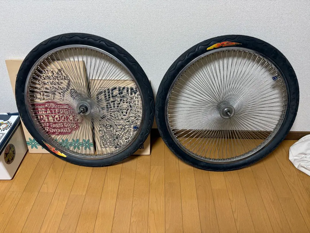 ローチャリDeuce 20インチ クロームスピンナーホイール 2個セット