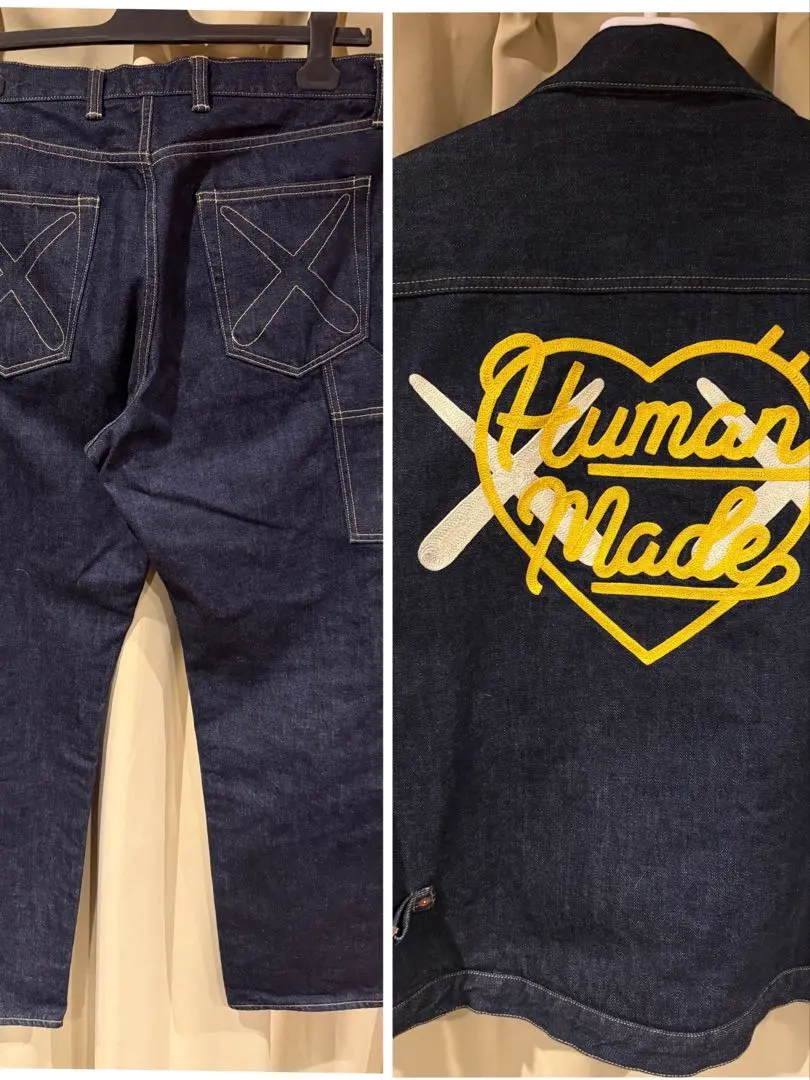 2026年最新】HUMAN MADE KAWS デニムの人気アイテム - メルカリ
