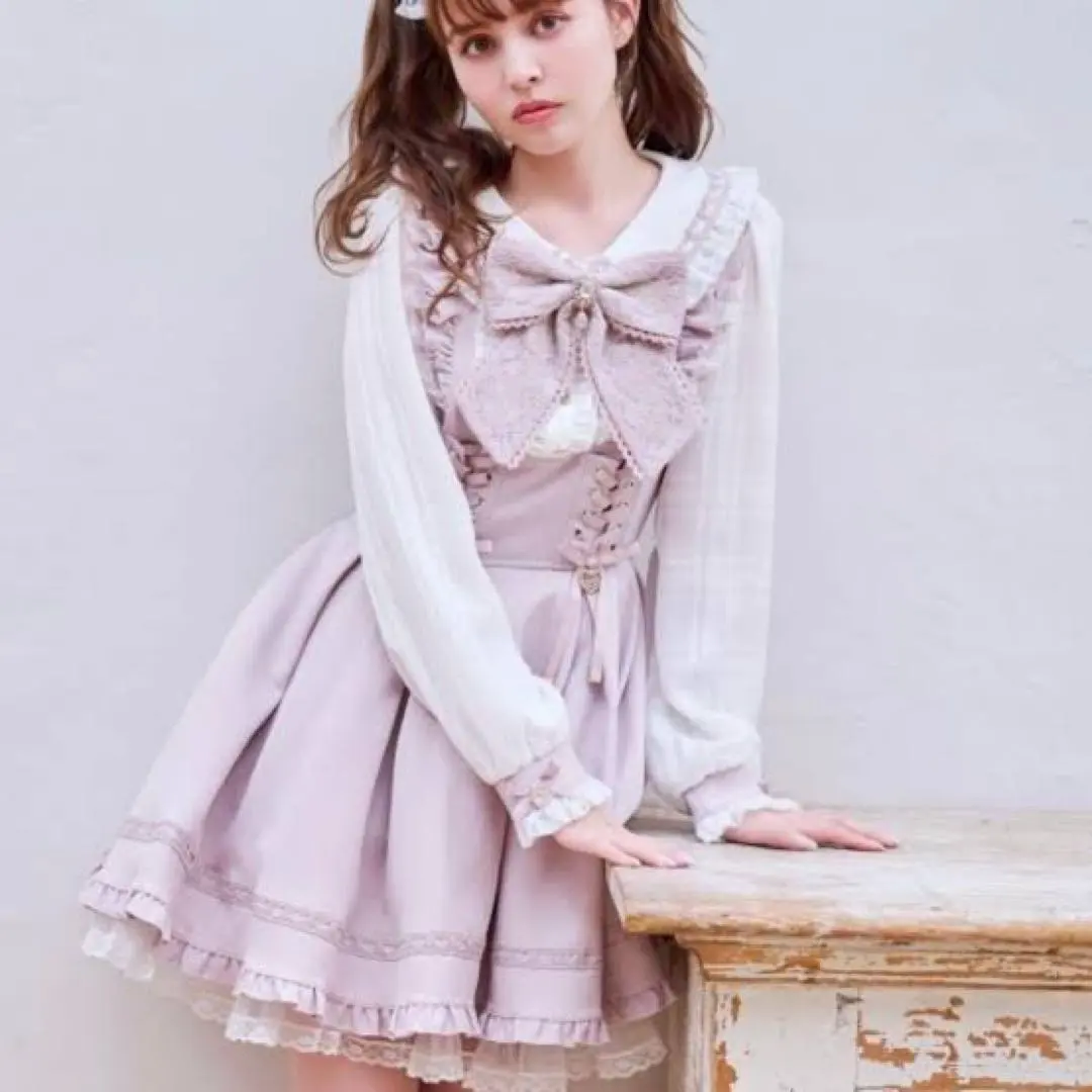 2026年最新】ハート衿プリーツフリルワンピースの人気アイテム - メルカリ