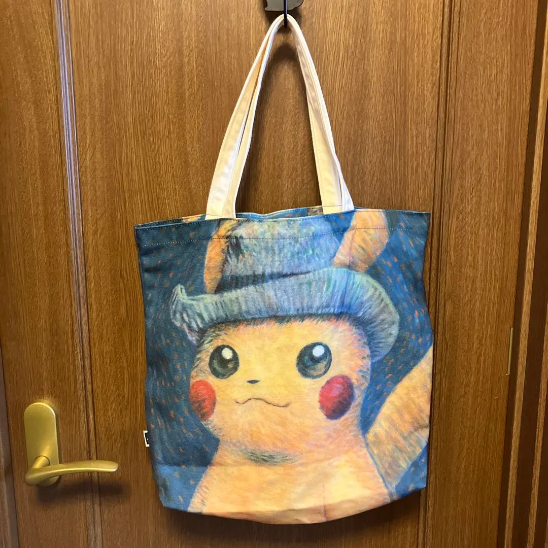 ポケモンピカチュウトートバッグゴッホコラボゴッホ美術館 【海外限定
