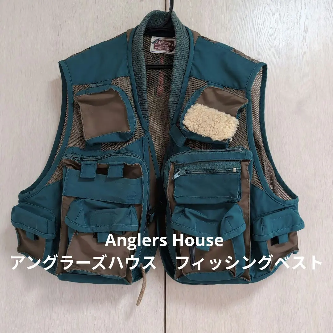 2026年最新】Angler's House フィッシングベストの人気アイテム - メルカリ