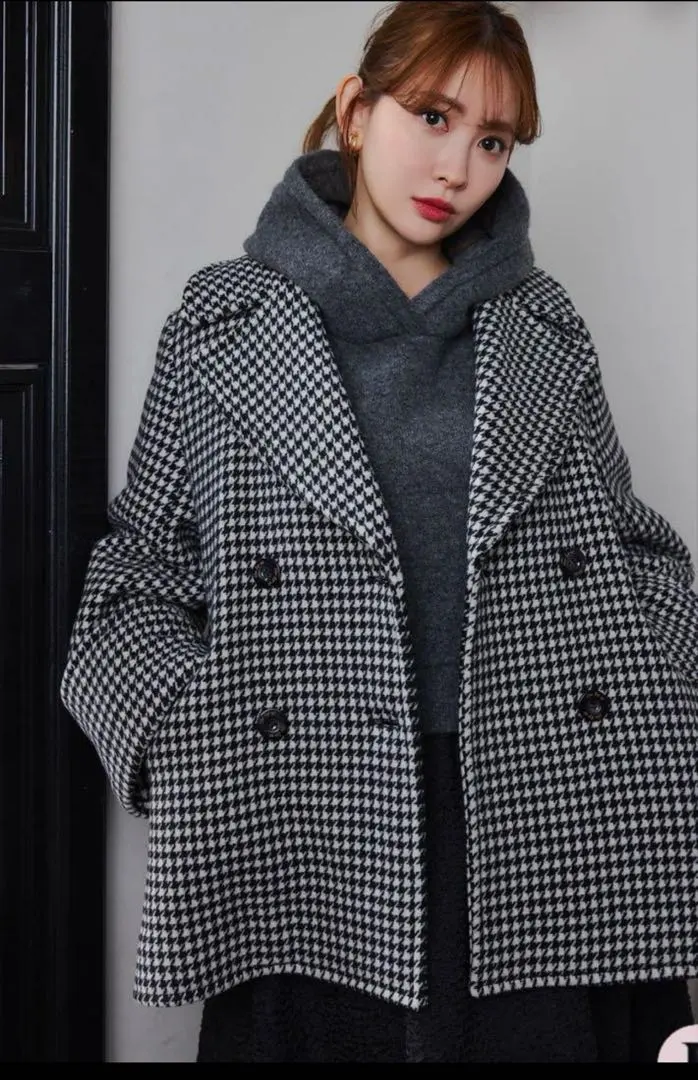 2026年最新】herLipto コート 千鳥の人気アイテム - メルカリ