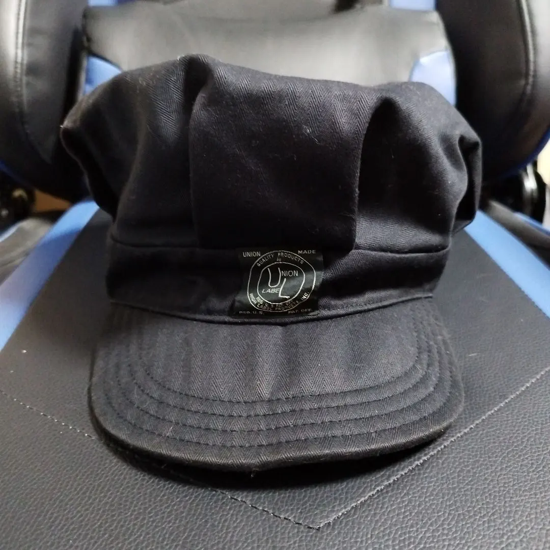 BUCO warp&woof 黒 キャスケット モーターサイクルキャップ