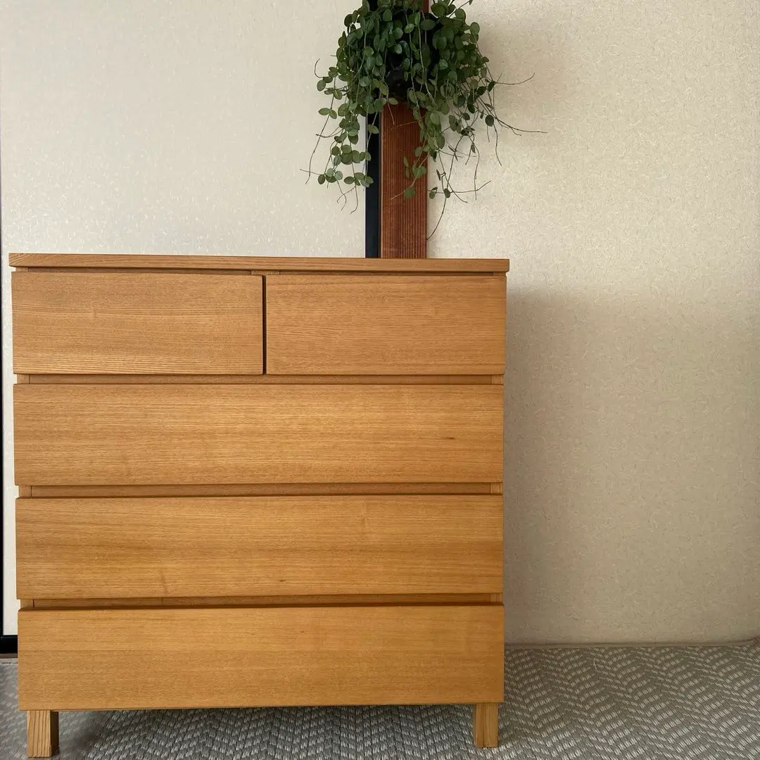 2026年最新】無印 オーク材 4段 チェストの人気アイテム - メルカリ