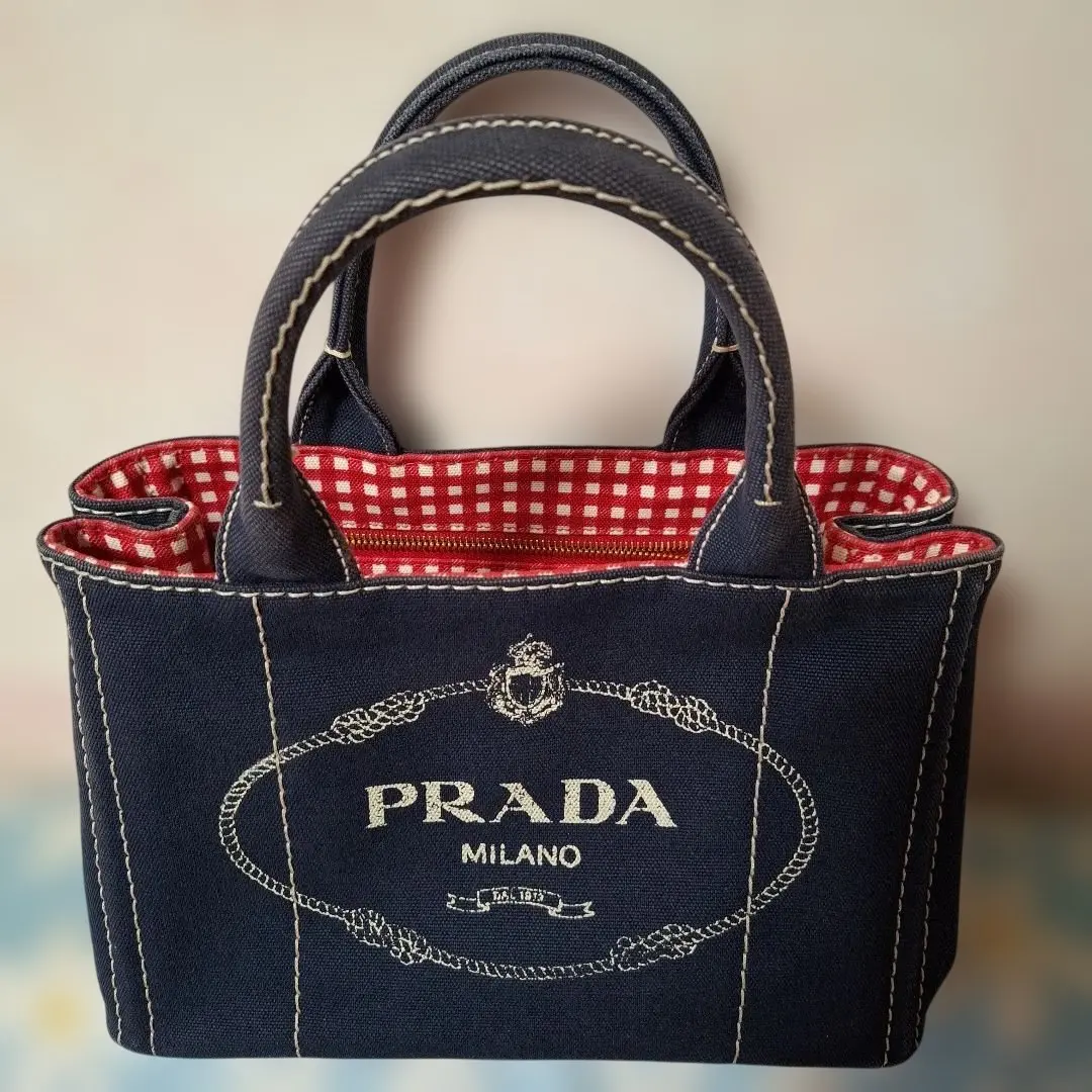 2026年最新】プラダ カナパ ギンガムチェックの人気アイテム - メルカリ