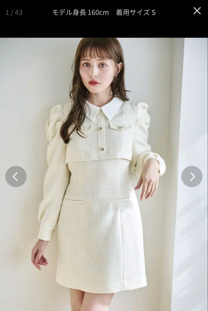 2026年最新】dazzlinジャケットライクレイヤードミニワンピースの人気