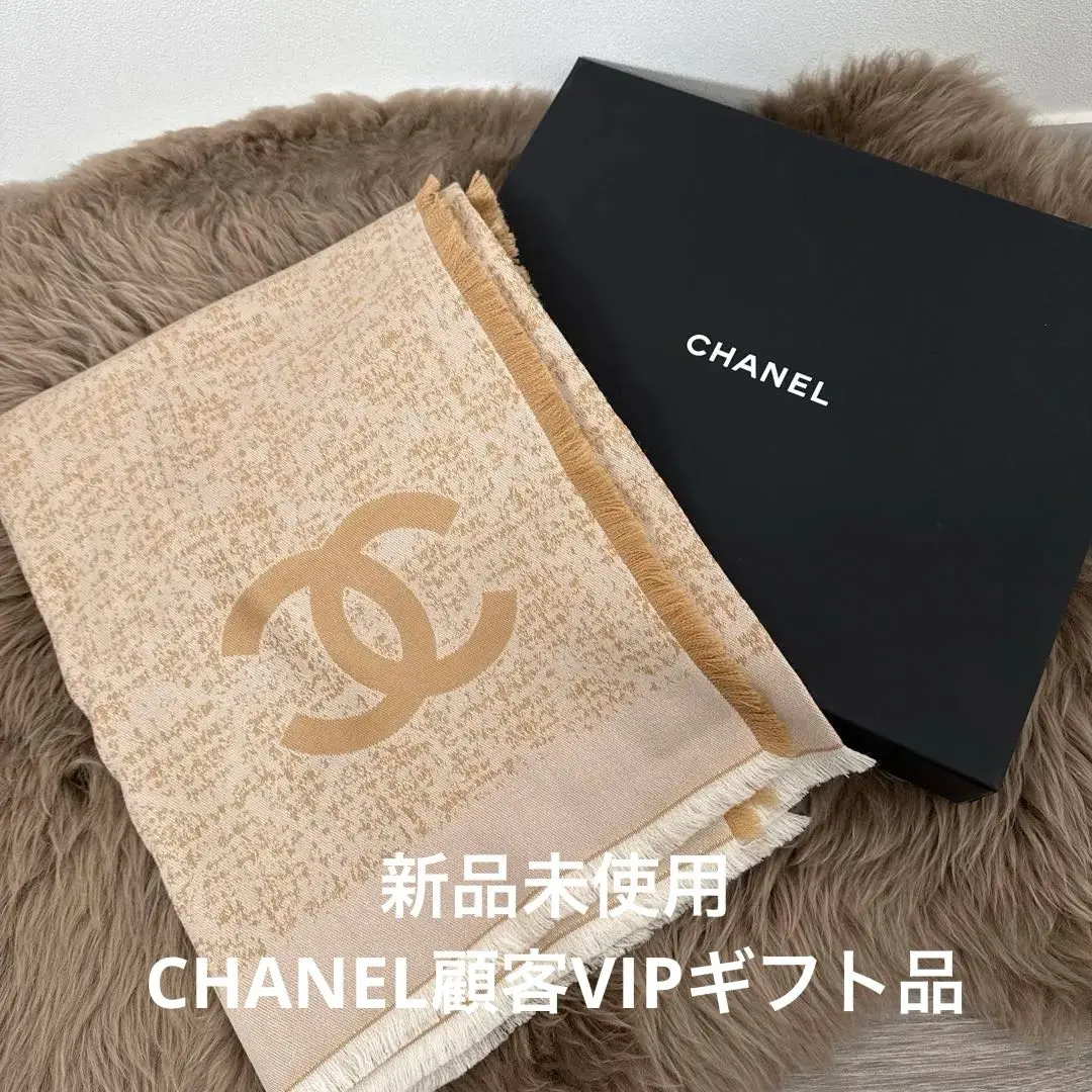 2024イヤーズギフト◼️CHANEL◼️大判ショール ストール
