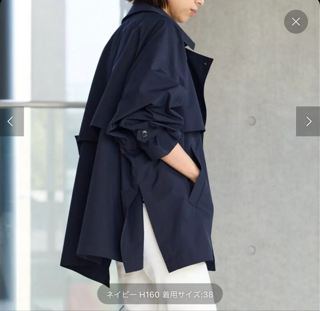 2026年最新】iena ポプリンオーバーショートコートの人気アイテム