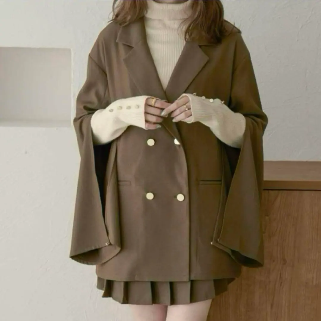 2026年最新】トラッドケープフレアコートの人気アイテム - メルカリ