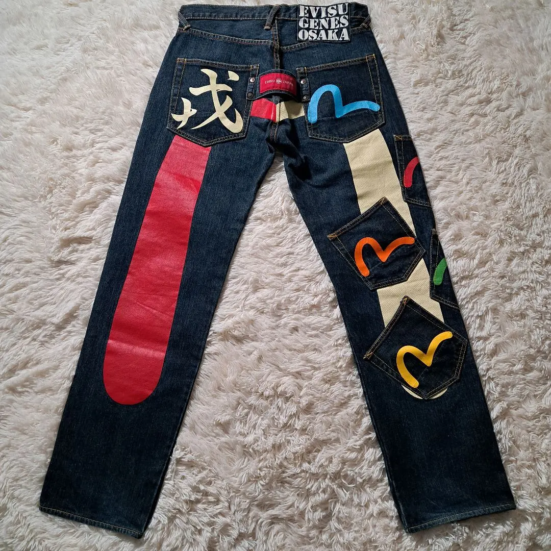 2026年最新】evisu ジーンズ メニーポケットの人気アイテム - メルカリ