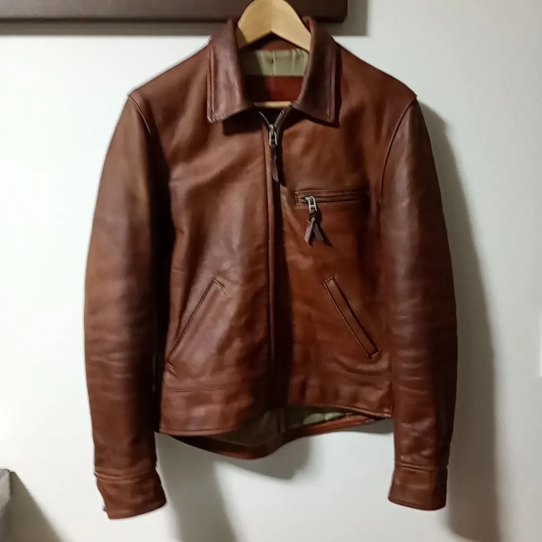 2026年最新】天神ワークスレザージャケットの人気アイテム - メルカリ