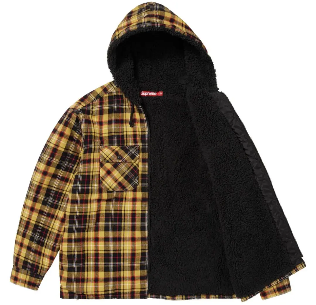 2026年最新】supreme hooded flannel zip up shirtの人気アイテム