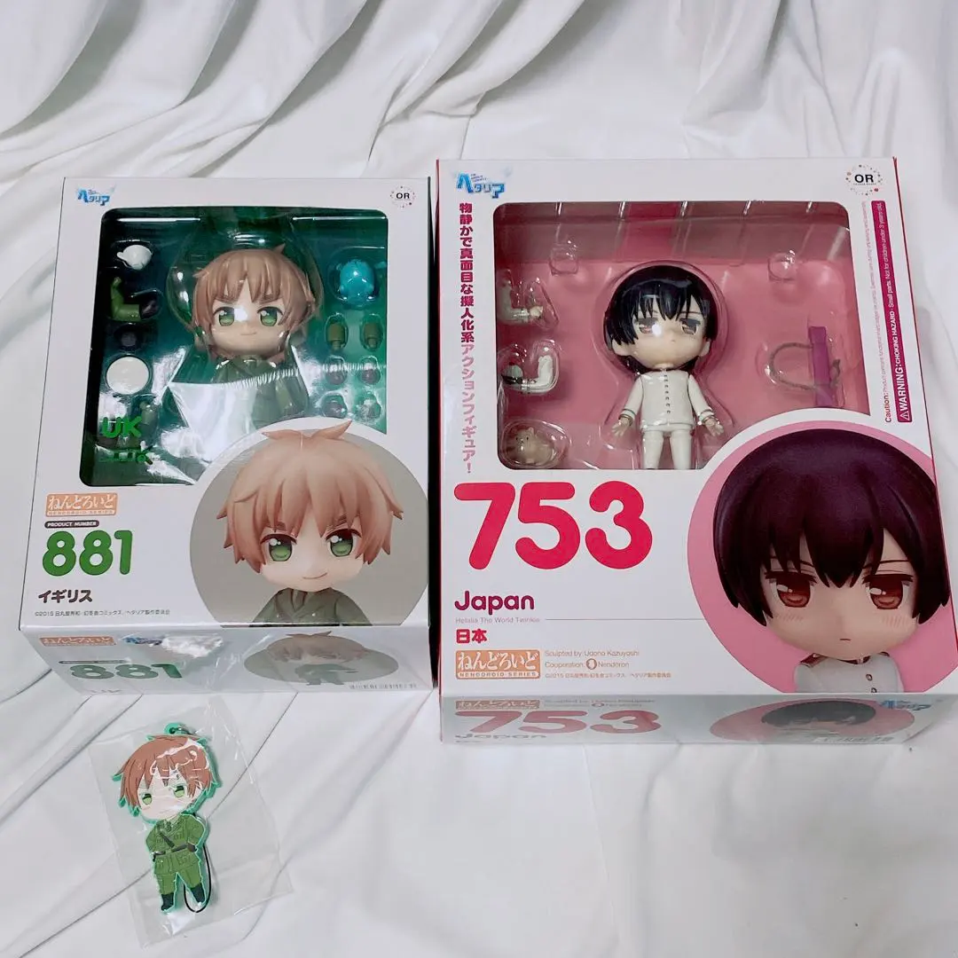 ヘタリア ねんどろいど 島国セット(881 イギリス 753 日本)