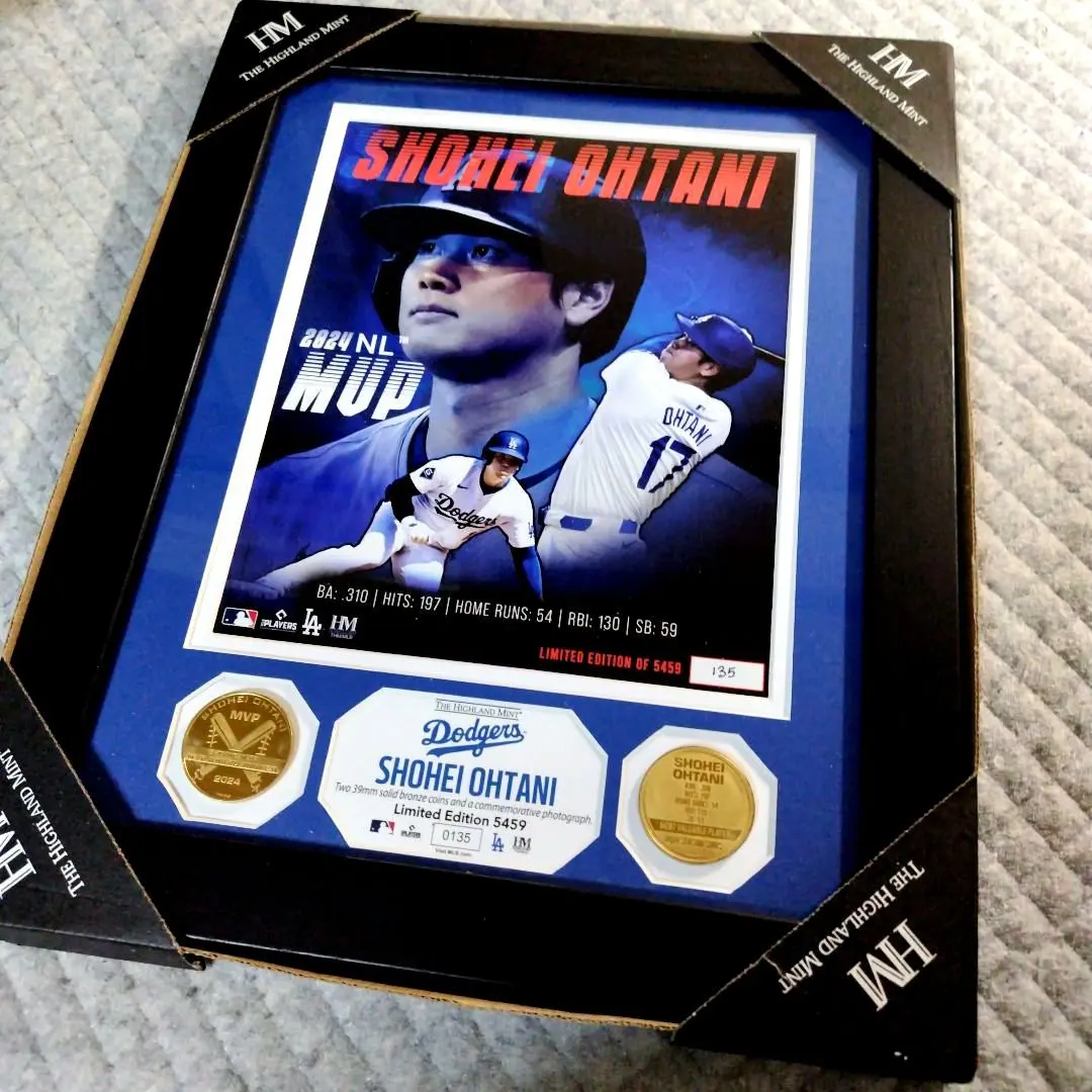 2026年最新】ドジャース 大谷翔平 50-50達成記念ダブルコインフォト