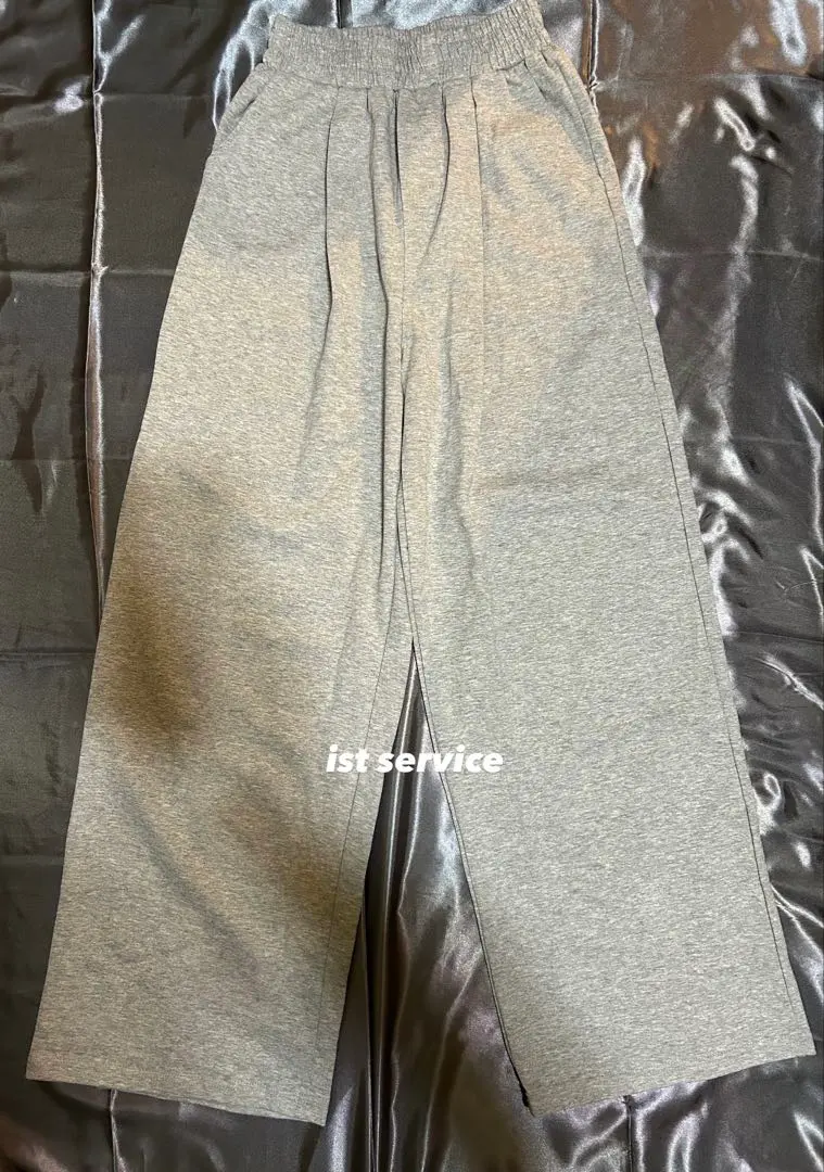 Xander zhou スウェットパンツ 23AW フェイクレイヤード