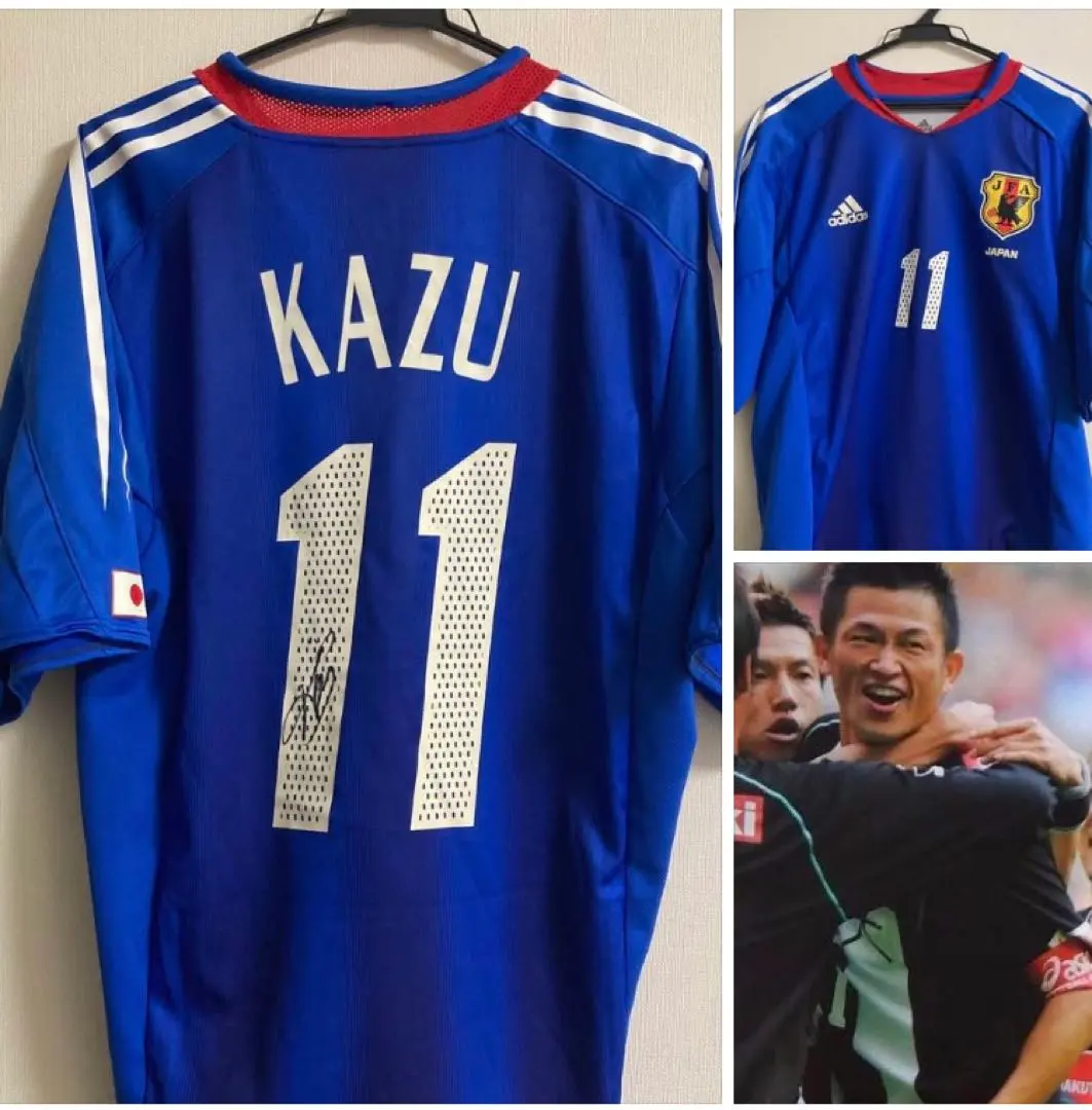 2026年最新】三浦知良 ユニフォーム サインの人気アイテム - メルカリ