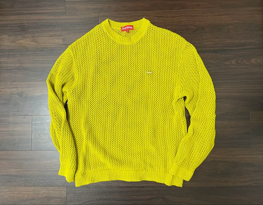 2026年最新】supreme open knit small box sweaterの人気アイテム