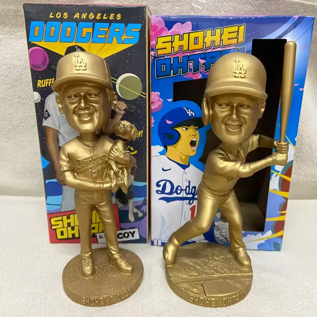 2026年最新】大谷翔平 デコピン ボブルヘッド ゴールドの人気アイテム