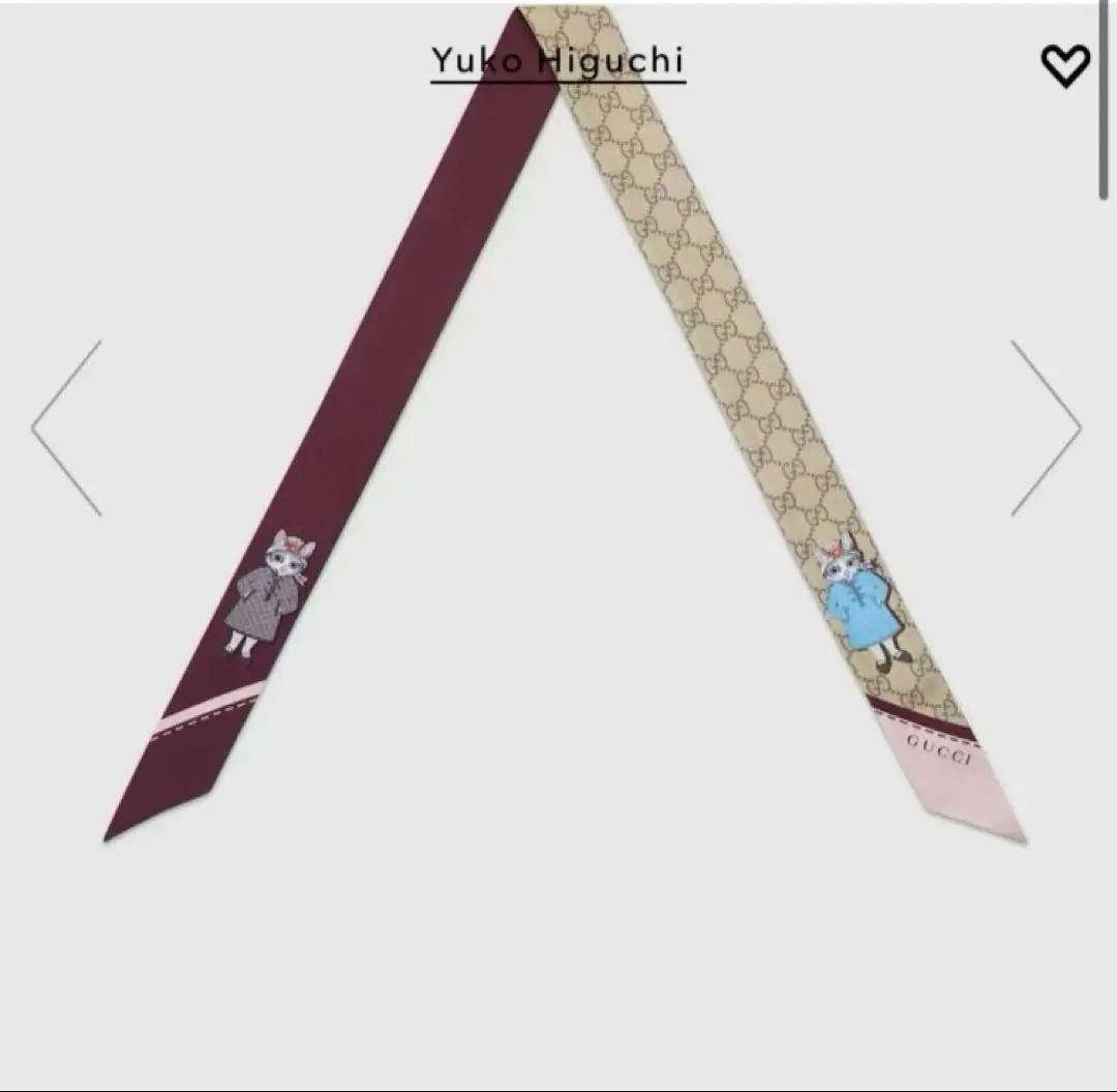 2026年最新】ヒグチユウコ gucci スカーフの人気アイテム - メルカリ