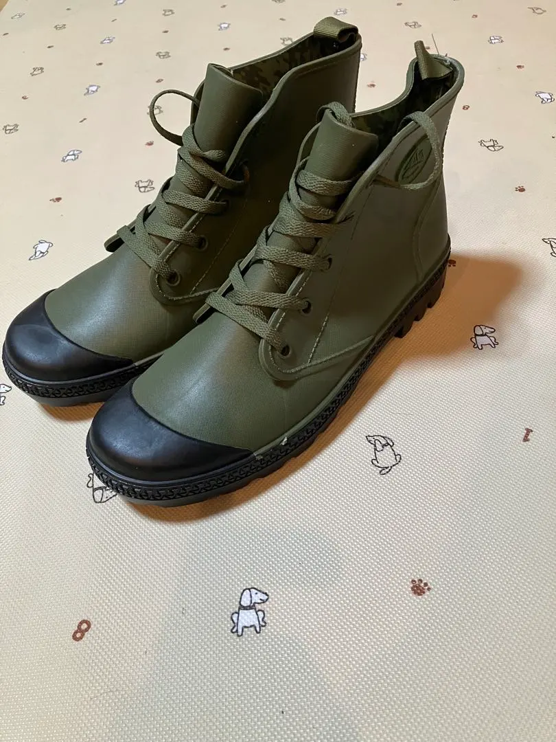 極美品】PATOU パトゥ ルシャモ レインブーツ 黒 36|mercariメルカリ