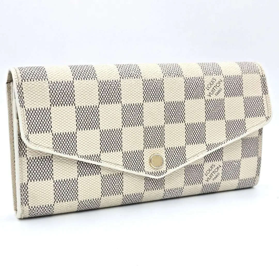 2026年最新】ルイヴィトン 長財布 ポルトフォイユ サラ ダミエアズール