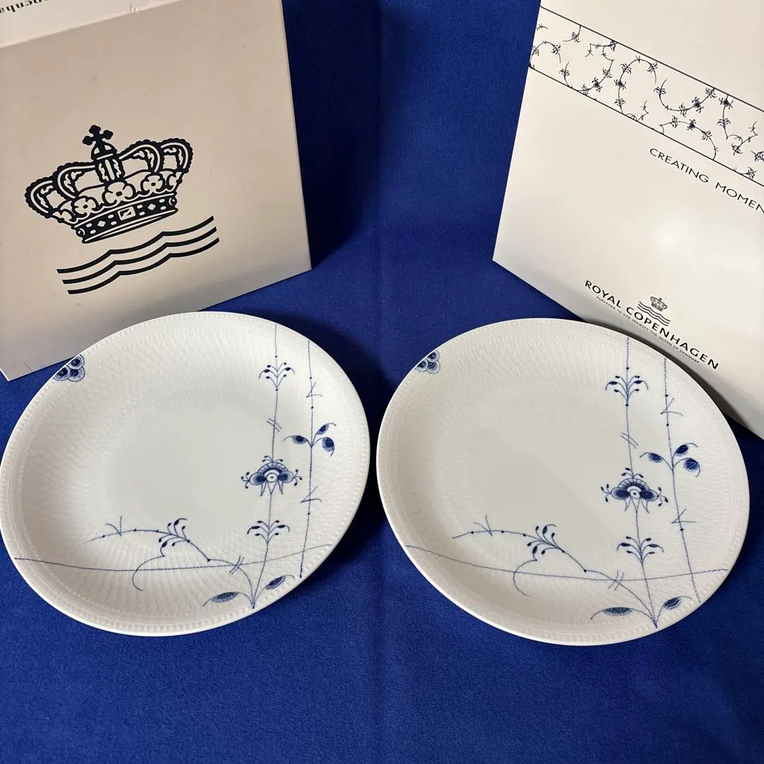 2026年最新】ロイヤルコペンハーゲン ブルーパルメッテ プレート26cmの