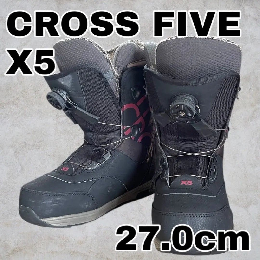 2026年最新】クロスファイブ ブーツの人気アイテム - メルカリ