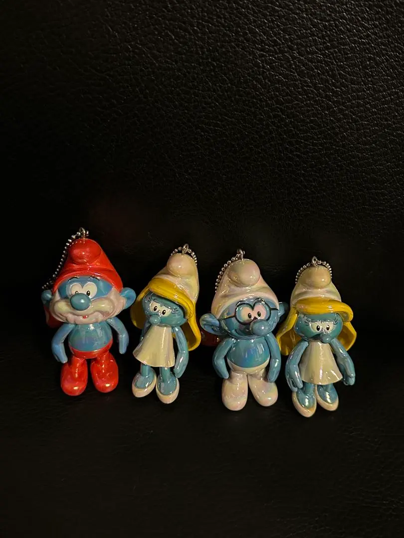 スマーフ絶版ビンテージ フィギュア スクール セット スマーフ Smurfs