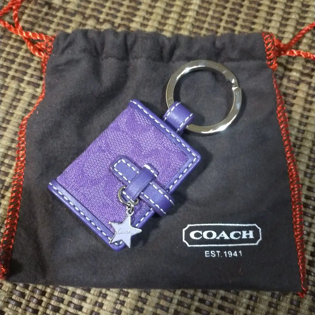 2026年最新】COACH カラー：パープル系 キーホルダー・キーリングの