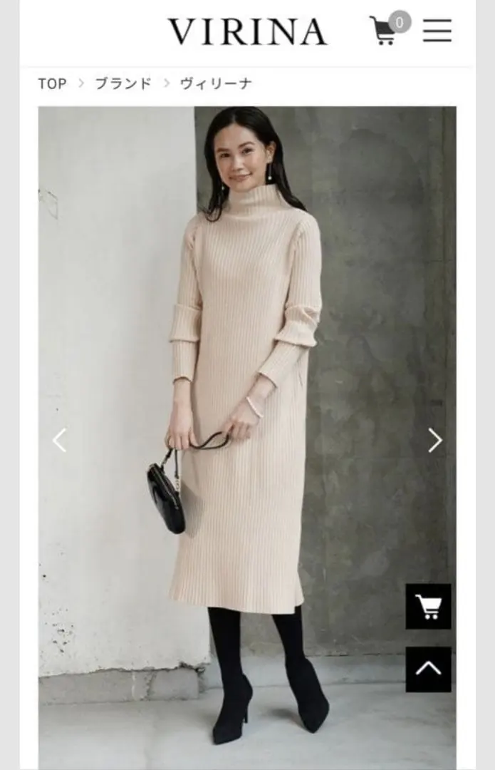 2026年最新】VIRINA ロングワンピースの人気アイテム - メルカリ