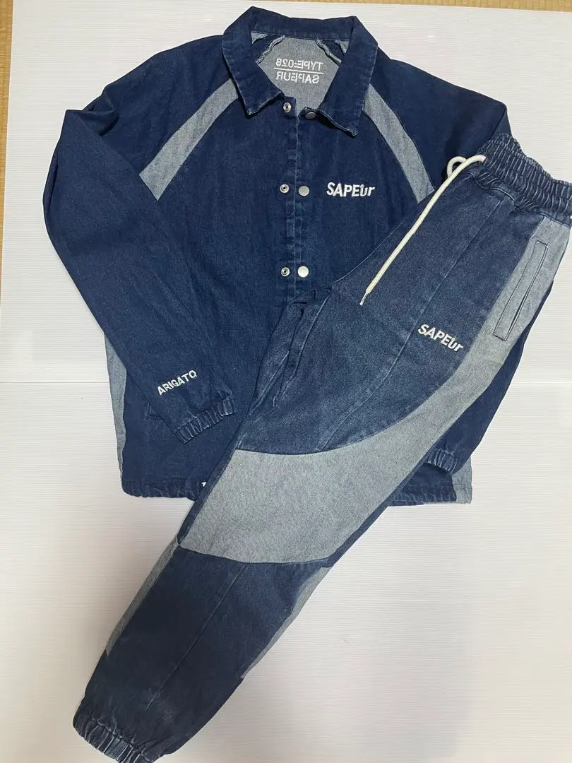 2026年最新】サプール sapeur デニムトラックパンツの人気アイテム