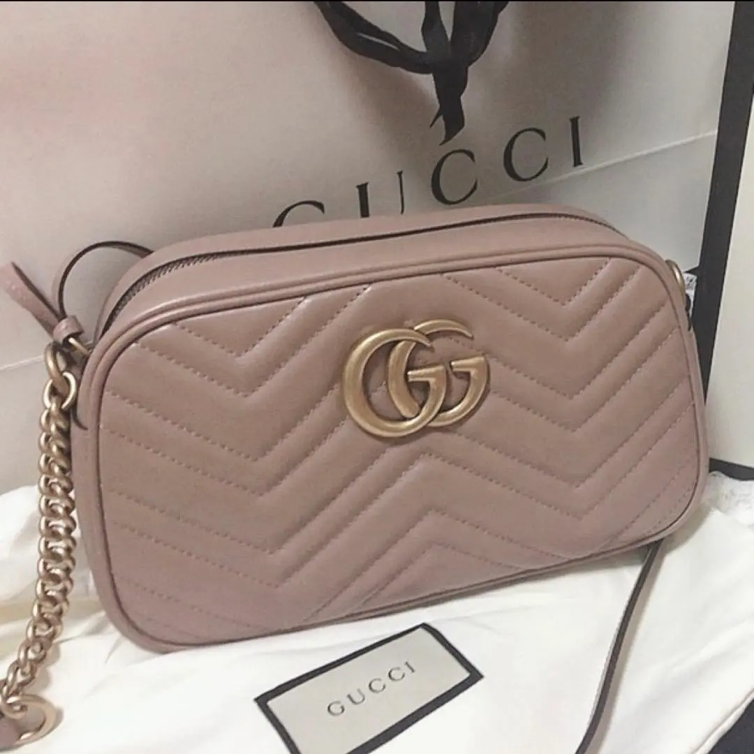 2026年最新】グッチ gucci 〔ggマーモント〕キルティング スモール