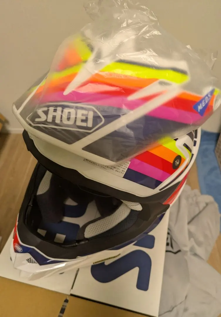 2026年最新】shoei オフロードヘルメット vfx-wrの人気アイテム - メルカリ