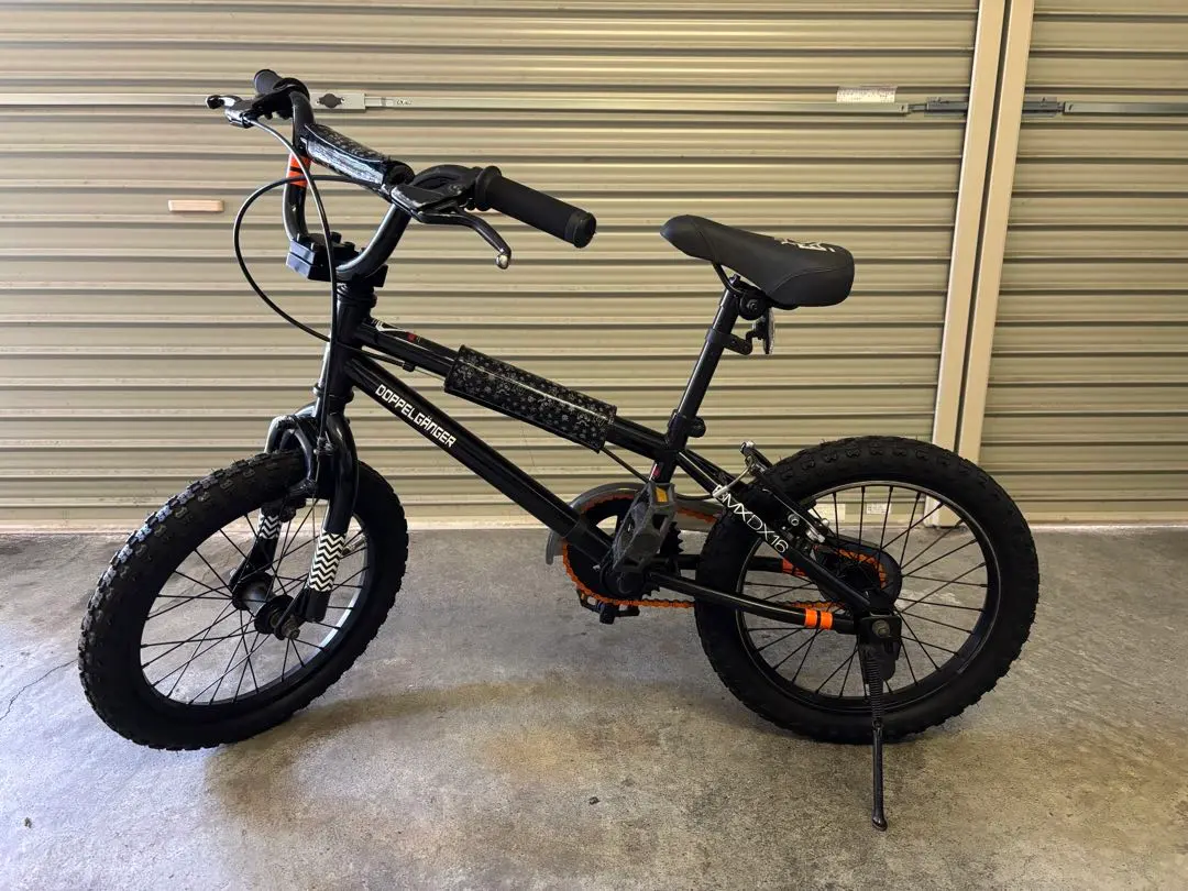 キッズ用BMXドッペルギャンガー16インチシルバーメッキ