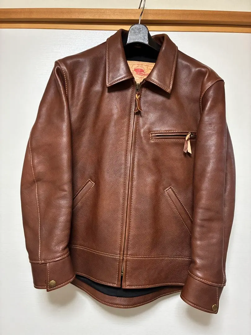 2026年最新】天神ワークスレザージャケットの人気アイテム - メルカリ