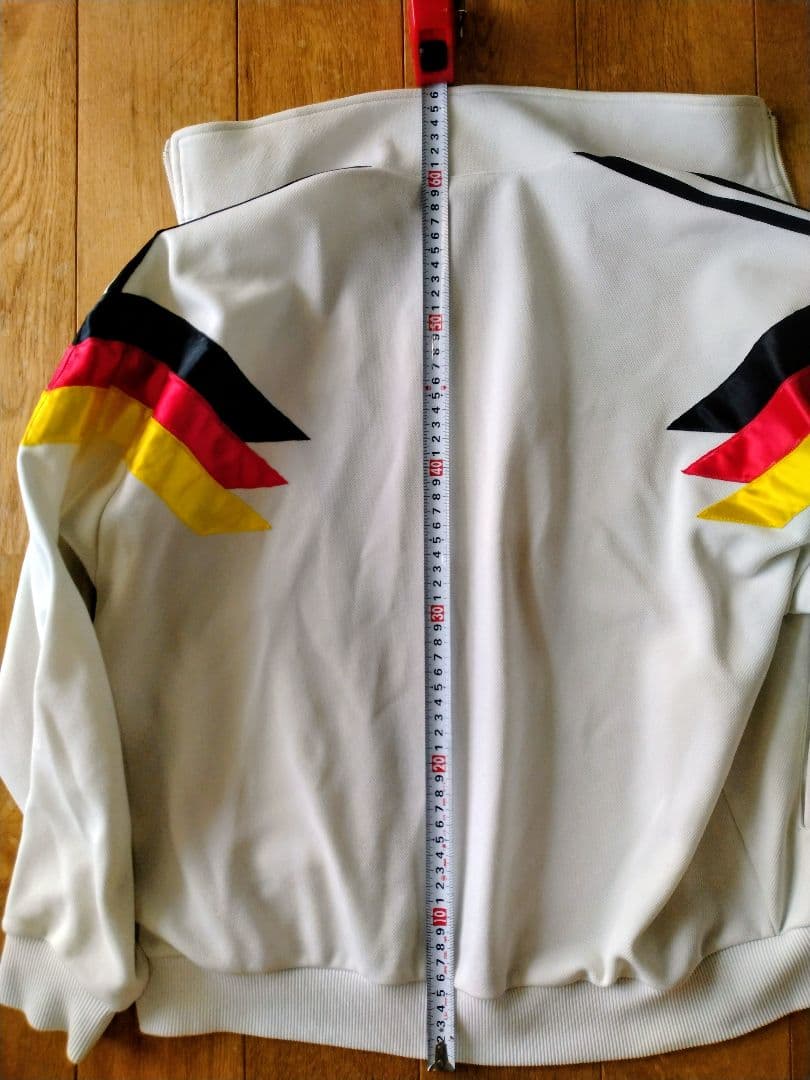 【希少】アディダス ドイツ代表 刺繍ロゴ トラックジャケット 1990年
