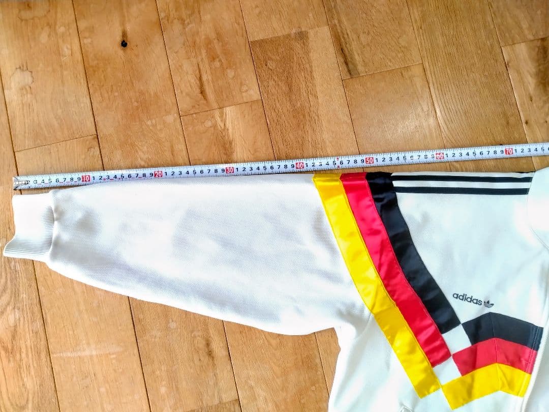 【希少】アディダス ドイツ代表 刺繍ロゴ トラックジャケット 1990年