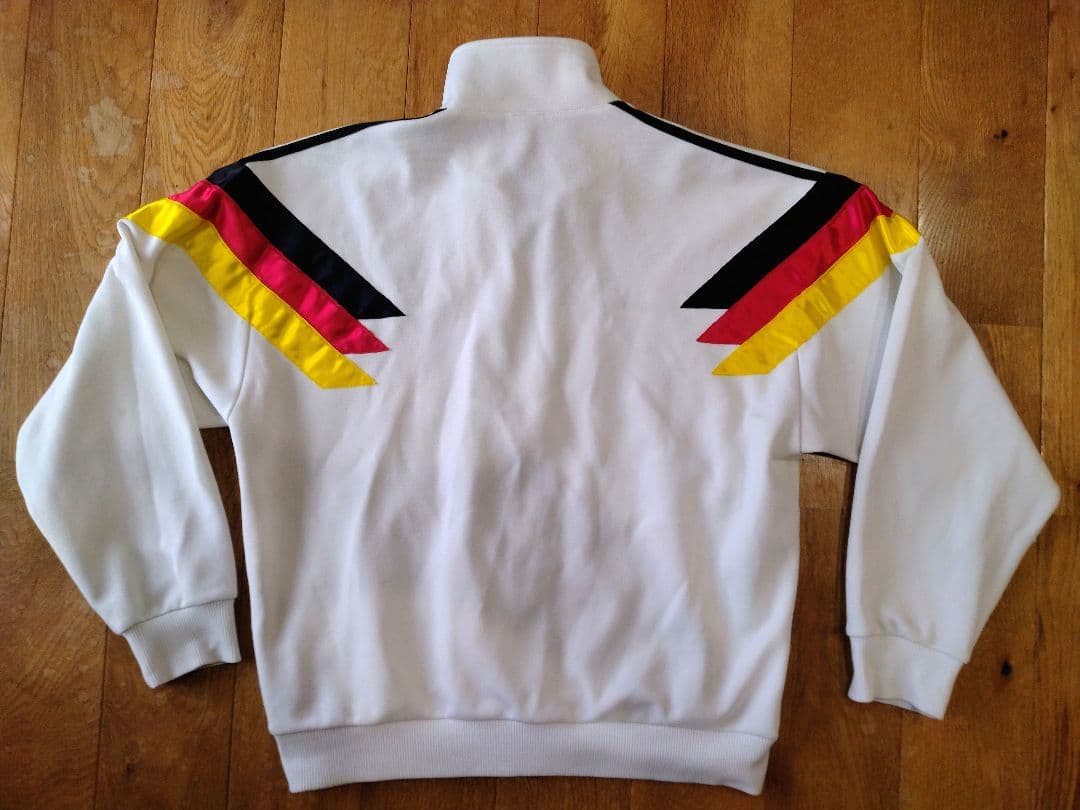 【希少】アディダス ドイツ代表 刺繍ロゴ トラックジャケット 1990年