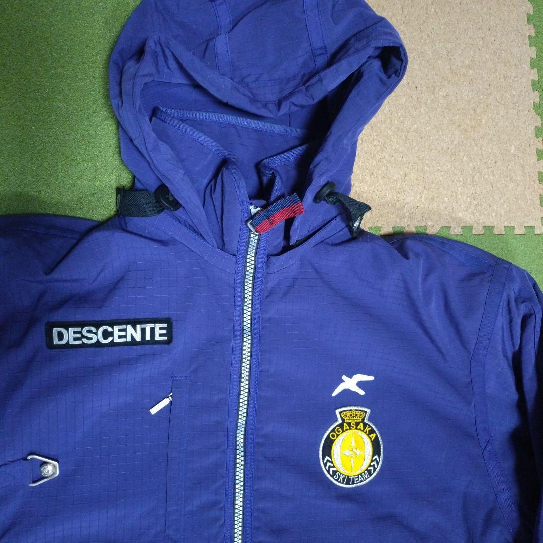 オガサカスキー別注品スキーウエア上下　レアな王冠ゴールドワッペン付