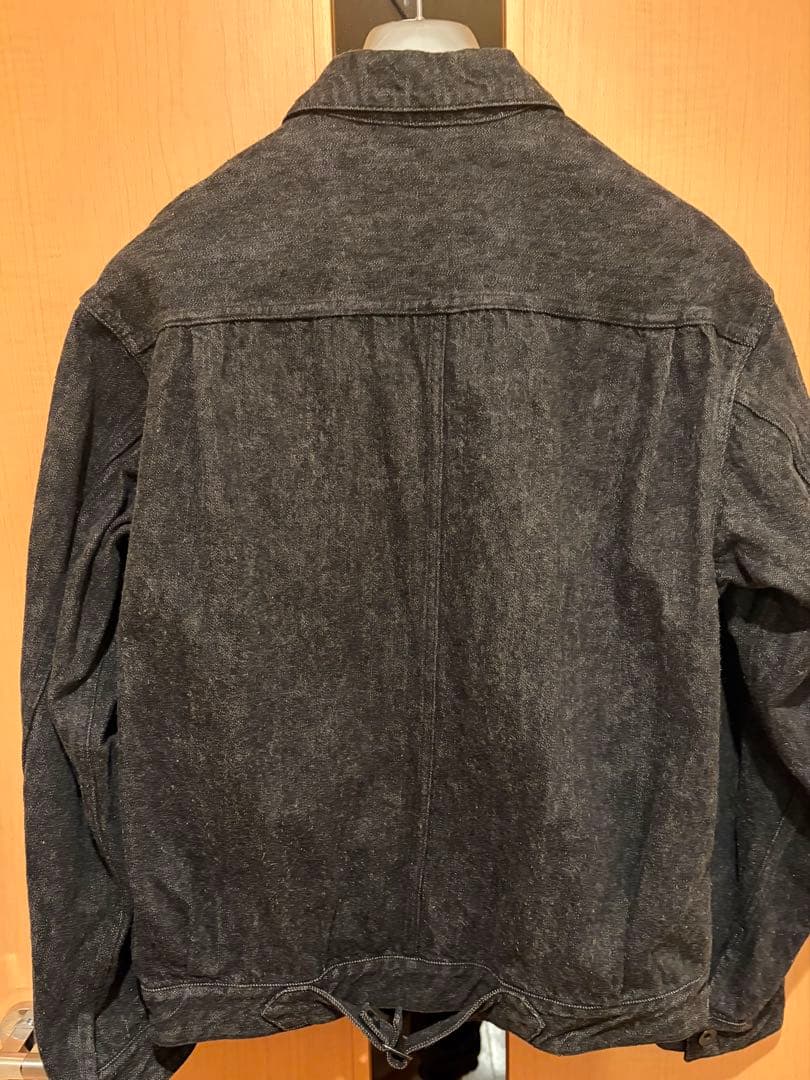 COMOLI デニムジャケット 21AW BLACK-ECRU サイズ2